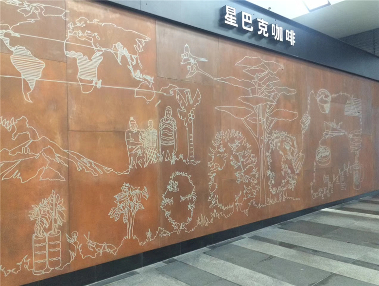 海宁耐候钢幕墙